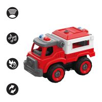 Lexibook Hasičské auto 3v1 s elektrickou vrtačkou 3