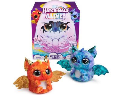 Hatchimals Líhnoucí se Interaktivní zvířátko Dráček - Poškozený obal