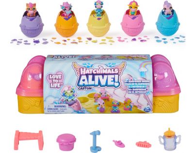 Hatchimals Líhnoucí se zvířátka ve vodě karton 1092