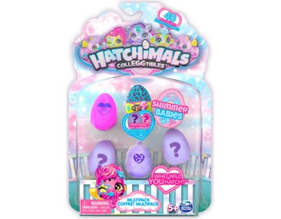 Hatchimals třpytivá miminka čtyřbalení