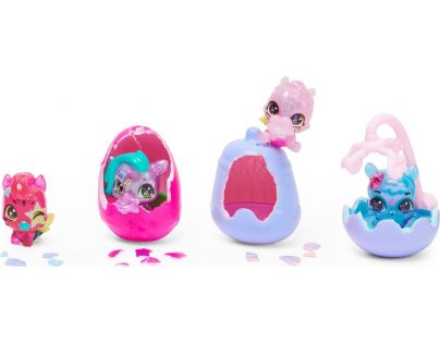Hatchimals třpytivá miminka čtyřbalení