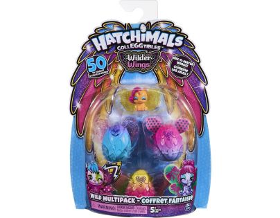 Hatchimals zvířátka s křídly 4ks S9