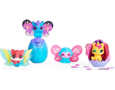 Hatchimals zvířátka s křídly 4ks S9