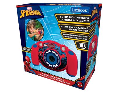 Lexibook HD kamera a fotoaparát s SD kartou Spiderman