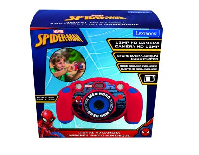 Lexibook HD kamera a fotoaparát s SD kartou Spiderman