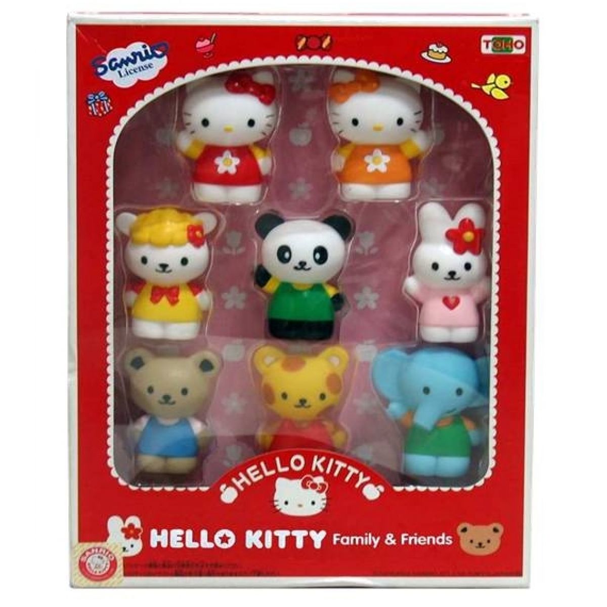 EP Line Hello Kitty a přátelé 8 figurek