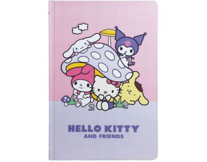 Bluesky Hello Kitty a přátelé Blok A5 Mushroom
