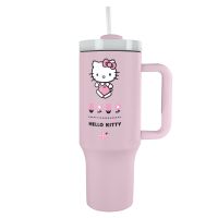 Pyramid International Hello Kitty Cestovní hrnek s brčkem