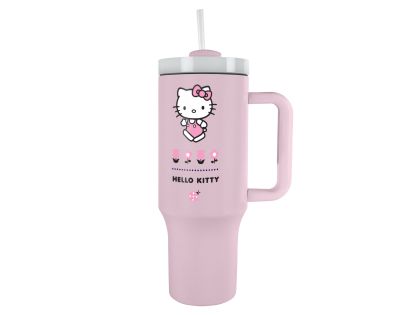 Pyramid International Hello Kitty Cestovní hrnek s brčkem