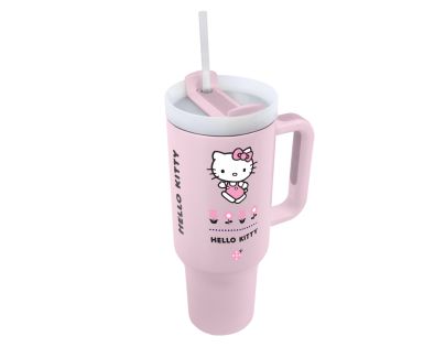 Pyramid International Hello Kitty Cestovní hrnek s brčkem
