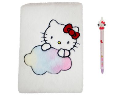 Hello Kitty set zápisníku a propisky Sanrio