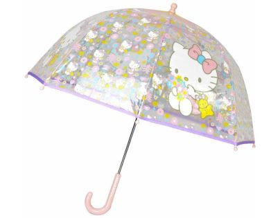 Hello Kitty transparentní deštník, 48 cm DPL12
