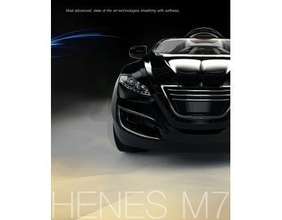 Elektrické auto Henes M7 Premium černé