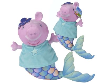 Hermanex Plyšové prasátko Peppa Mořská panna 30 cm