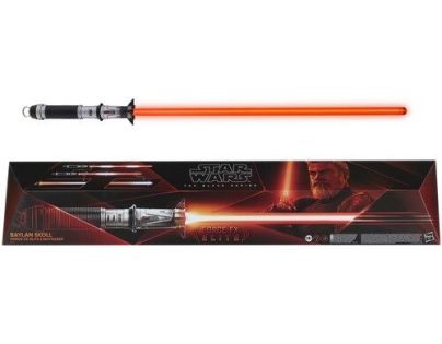 Světelný meč Star Wars The Black Series Force FX Elite Baylana Skolla
