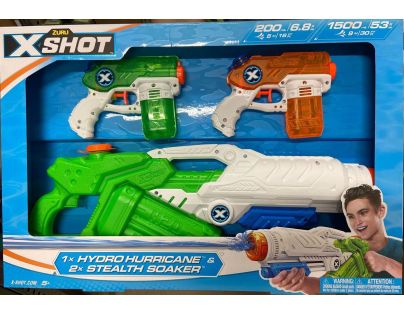 Hermanex Vodní pistole X-Shot Hurricane zeleno-bílá