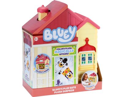 Herní sada domeček Bluey + plyšová figurka