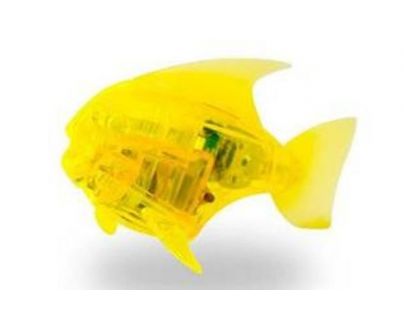Hexbug Aquabot Led s akváriem - Piraňa žlutá