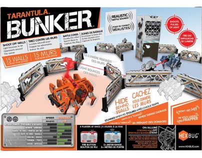 Hexbug Bojová tarantule Bunker set