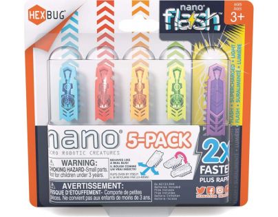 Hexbug Nano 5pack Nano a Flash