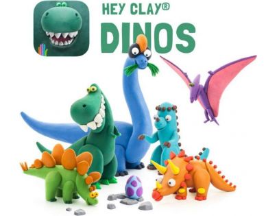 Hey Clay Modelína Dinosauři