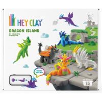 Hey Clay Dračí ostrov modelovací sada s doplňky, 15 tub 4