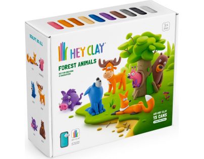 Hey Clay Lesní zvířata modelina