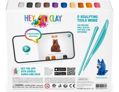 Hey Clay Lesní zvířata modelina