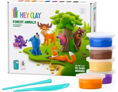 Hey Clay Lesní zvířata modelina