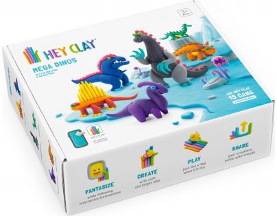 Hey Clay Mega Dinosauři modelina
