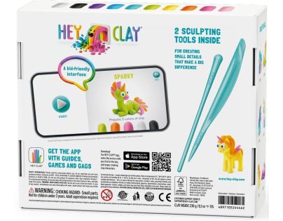 Hey Clay Sada Jednorožci 15ks CEE