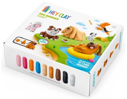 HEY CLAY SET DOG BUDDIES 15PK CEE