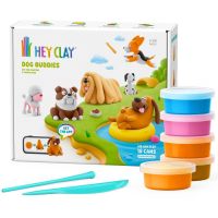 HEY CLAY SET DOG BUDDIES 15PK CEE 2
