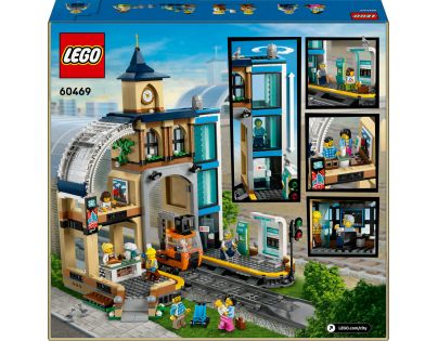 LEGO® City 60469 Hlavní vlakové nádraží