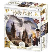 HM Studio 3D puzzle Harry Potter Bradavice a Hedvika 300 ks 2