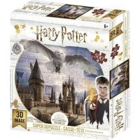 HM Studio 3D Puzzle Harry Potter Bradavice a Hedvika 500 dílků 2