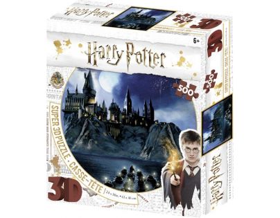 HM Studio 3D Puzzle Harry Potter Hogwarts 500 dílků