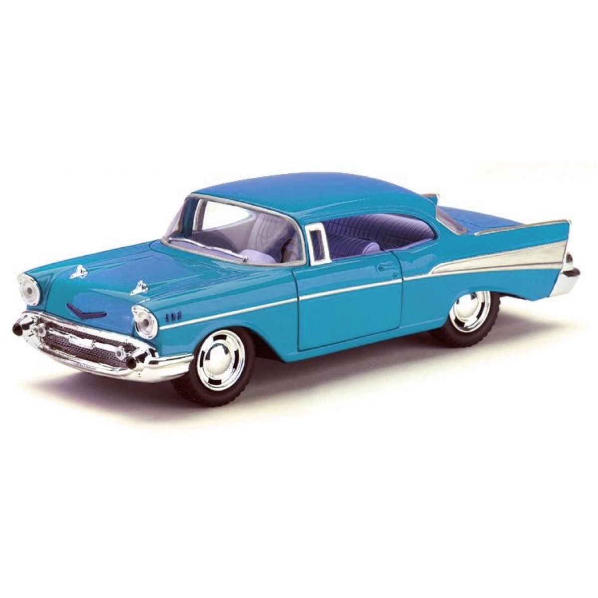 HM Studio Auto Chevrolet Bel Air 1957 - Modrá