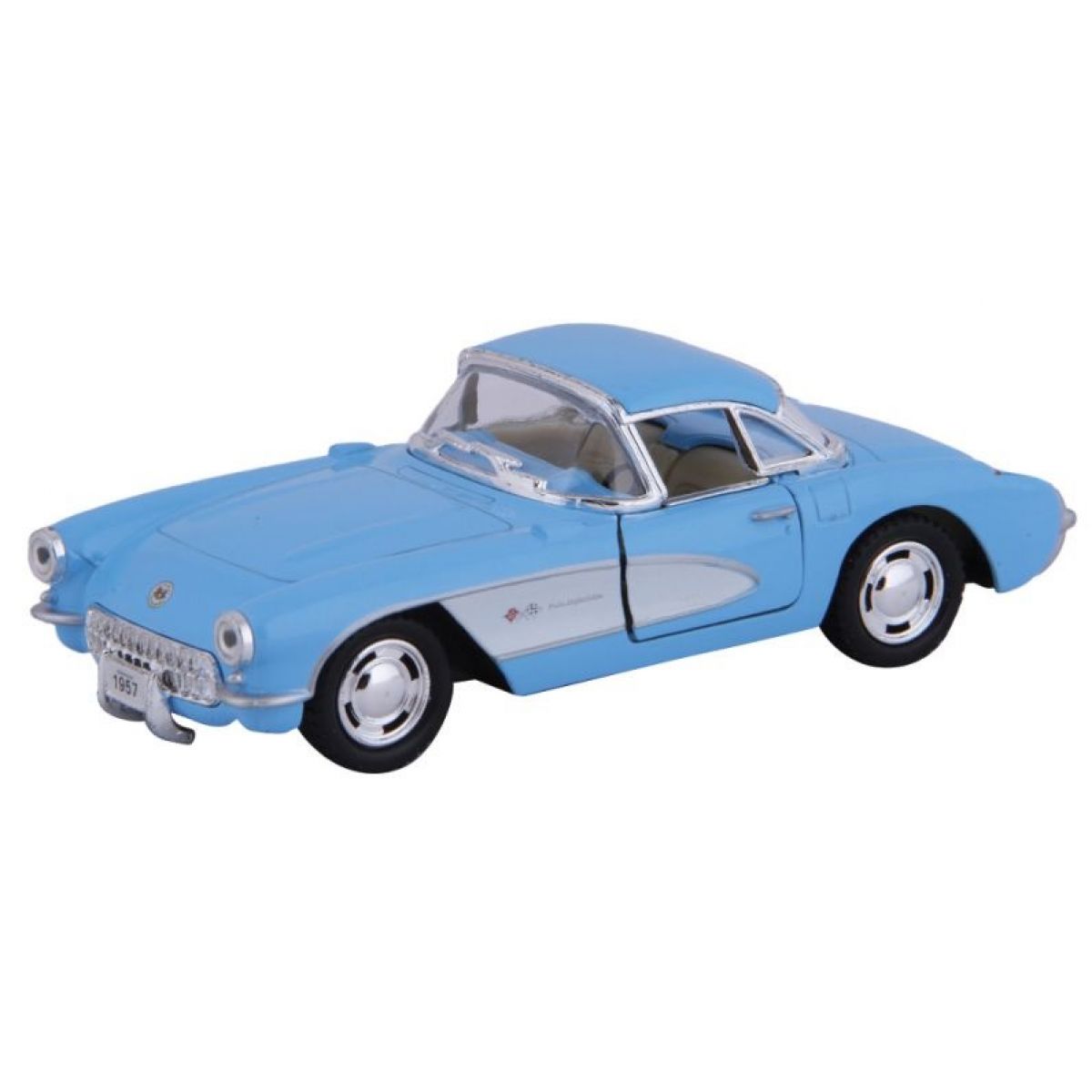 HM Studio Auto Chevrolet Corvette 1957 - Modrá