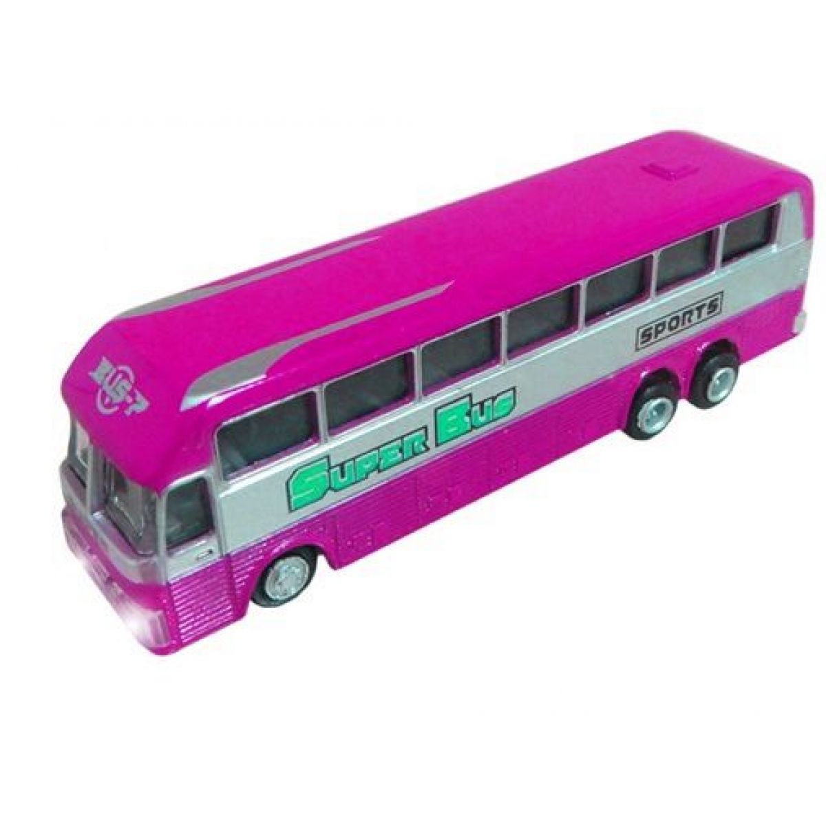 HM Studio Autobus 14 cm - Růžová
