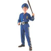 HM Studio Dětský kostým Policista 130 - 140 cm - Poškozený obal
