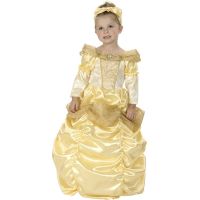 HM Studio Dětský kostým Princezna zlatá 92-104 cm - Poškozený obal