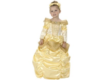 HM Studio Dětský kostým Princezna zlatá 92-104 cm