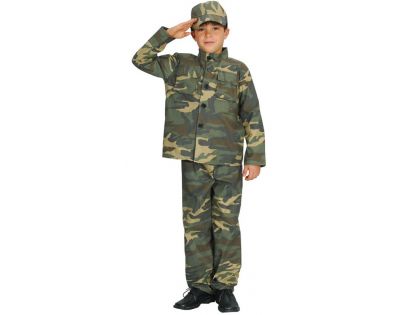 HM Studio Dětský kostým Voják 130 - 140 cm