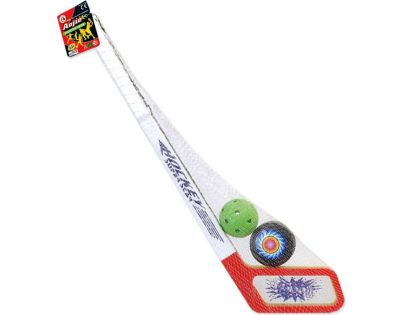 Hm Studio Hokejky s pukem a florbalovým míčkem 55 cm
