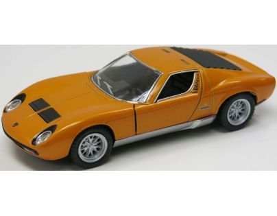 HM Studio Lamborghini Miura P400 SV 1971 oranžové