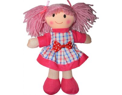 HM Studio Panenka hadrová 20 cm růžová