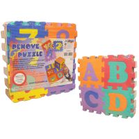 HM STUDIO 14505010 - Pěnové puzzle písmena a čísla 15 x 15 cm (36 dílků) HM STUDIO 14505010 - Pěnové puzzle písmena a čísla 15 x 15 cm (36 dílků)