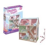 HM Studio Puzzle 3D Dollhouse Pianists Home 105 dílků 2