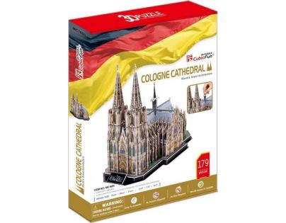 HM Studio Puzzle 3D Katedrála Kolín nad Rýnem 179 dílků